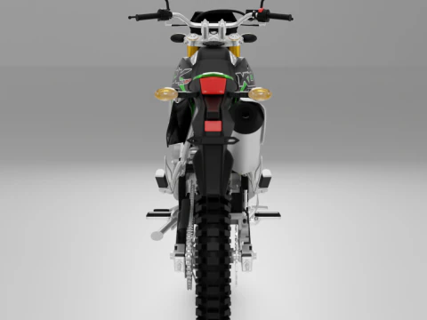 Kawasaki KLX 150BF 3D Model