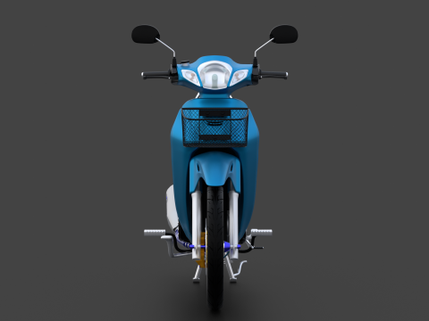 2006 - Хонда Вейв 125 3D Модель