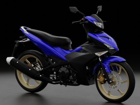 2019 - Yamaha MX KING 150 or Exciter 150 or YZ15R 3Dモデル