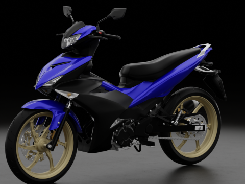 2019 - Yamaha MX KING 150 or Exciter 150 or YZ15R Modello 3D