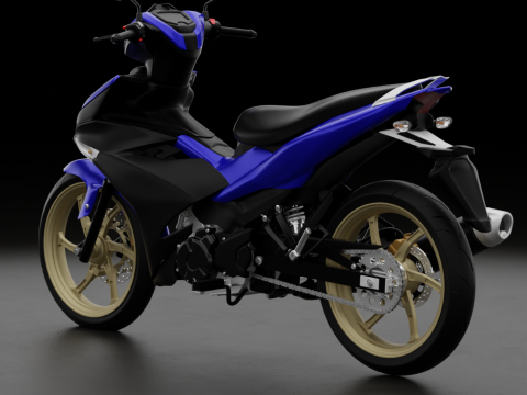 2019 - Yamaha MX KING 150 or Exciter 150 or YZ15R Modello 3D