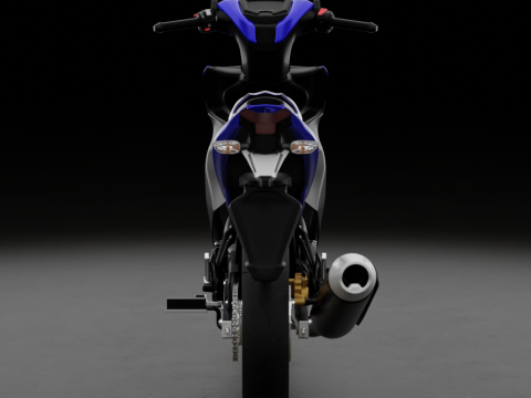 2019 - Yamaha MX KING 150 or Exciter 150 or YZ15R Modello 3D