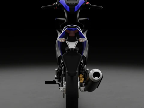2019 - Yamaha MX KING 150 or Exciter 150 or YZ15R 3D Model