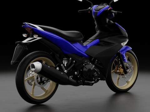 2019 - Yamaha MX KING 150 or Exciter 150 or YZ15R Modello 3D