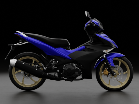 2019 - Yamaha MX KING 150 or Exciter 150 or YZ15R Modello 3D