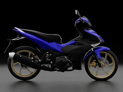 2019 - Yamaha MX KING 150 or Exciter 150 or YZ15R 3D Model