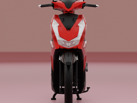 2020 - Honda Beat K1A 3D-Modell