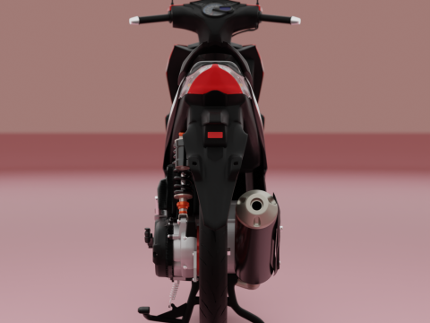 2020 - Honda Beat K1A 3D-Modell