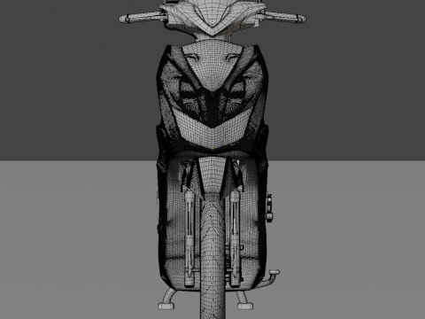 2020 - Honda Beat K1A 3D-Modell
