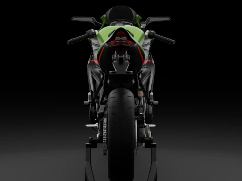 2020 - Kawasaki Ninja ZX-25R First Gen 3D Model
