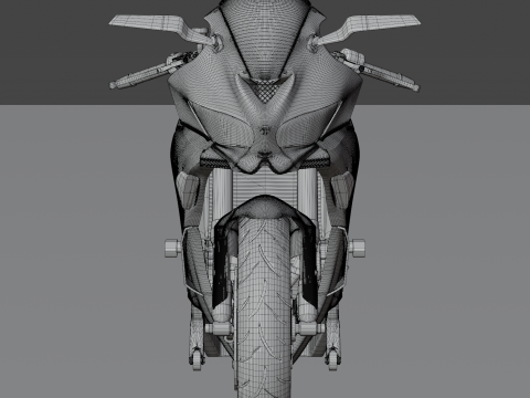 2020 - Kawasaki Ninja ZX-25R First Gen 3D Model
