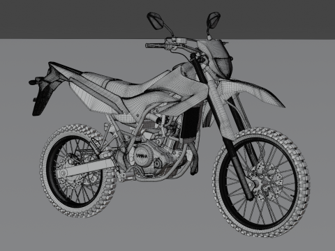 2019 - Yamaha WR155R Model 3D