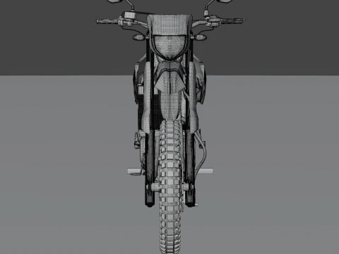 2019 - Yamaha WR155R 3D Model