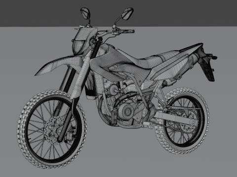 2019 - Yamaha WR155R Model 3D