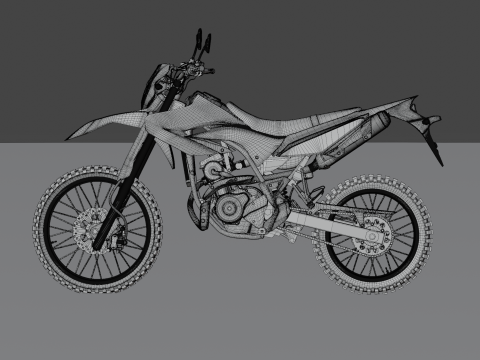 2019 - Yamaha WR155R Model 3D