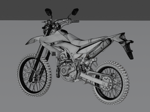 2019 - Yamaha WR155R Model 3D