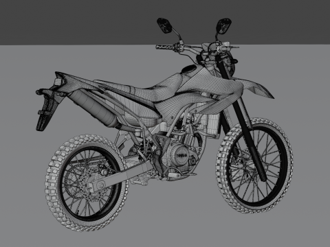 2019 - Yamaha WR155R Model 3D