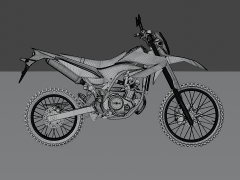 2019 - Yamaha WR155R Model 3D