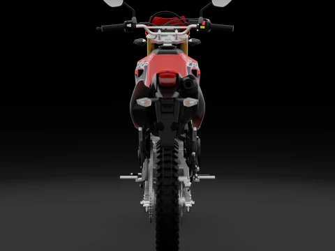 2017 Honda CRF150L 3D Model