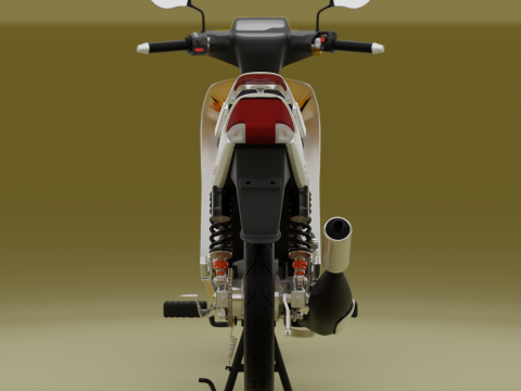 2000 - Yamaha F1Z R Yellow Millenium 3D Model