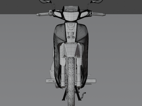 2000 - Yamaha F1Z R Yellow Millenium 3D Model