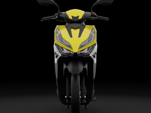 2024 - Honda New Vario 125 Malaysian Theme 3D Model