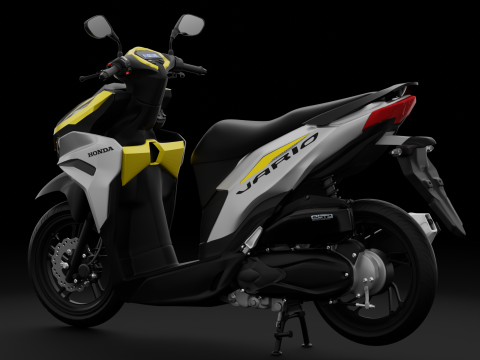 2024 - Honda New Vario 125 Malaysian Theme 3D Model