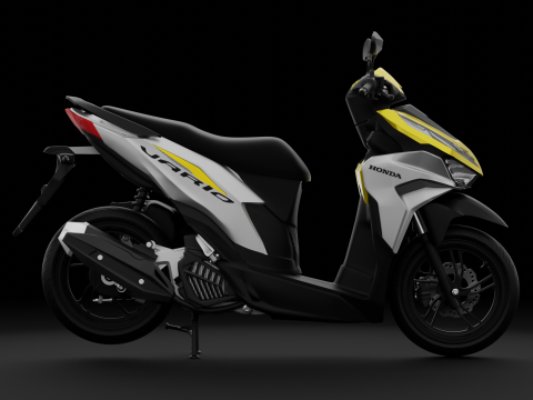 2024 - Honda New Vario 125 Malaysian Theme 3D Model