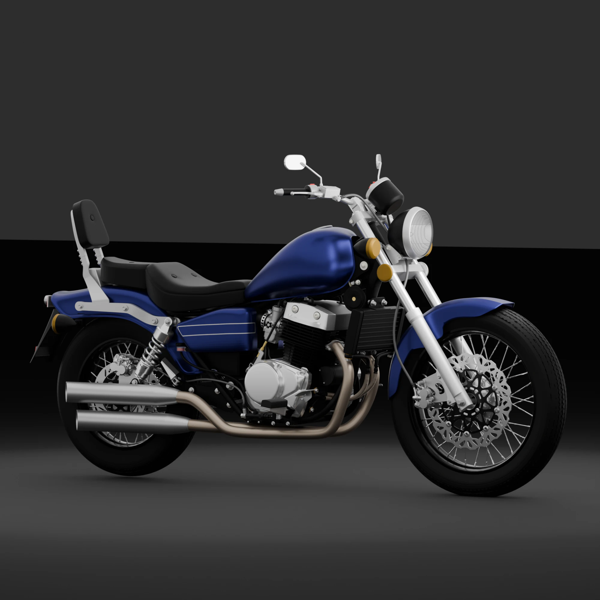 2020 - Benelli Pantagonian Eagle 250 3D Model .c4d .max .obj .3ds .fbx .stl .blend 