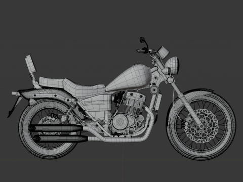 2020 - Benelli Pantagonian Eagle 250 Modèle 3D
