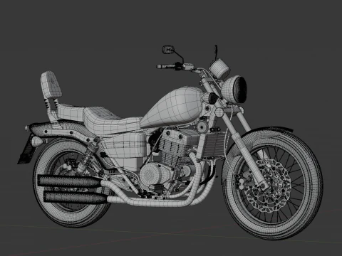 2020 - Benelli Pantagonian Eagle 250 3D Model