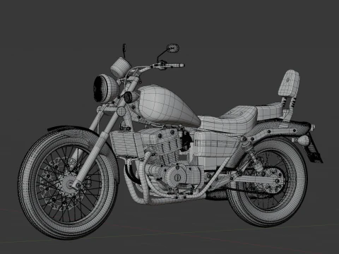 2020 - Benelli Pantagonian Eagle 250 3D Model