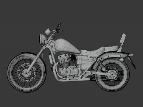 2020 - Benelli Pantagonian Eagle 250 Modèle 3D