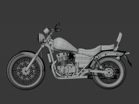 2020 - Benelli Pantagonian Eagle 250 3D Model