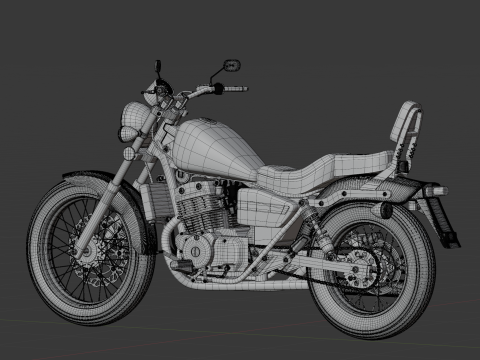 2020 - Benelli Pantagonian Eagle 250 Modèle 3D