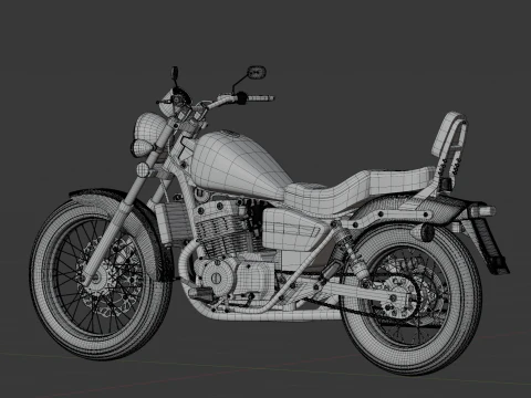 2020 - Benelli Pantagonian Eagle 250 3D Model