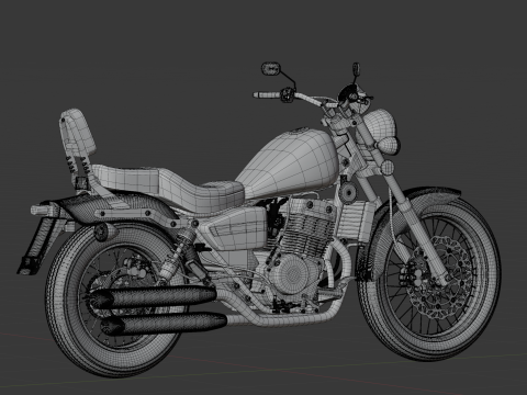 2020 - Benelli Pantagonian Eagle 250 Modèle 3D