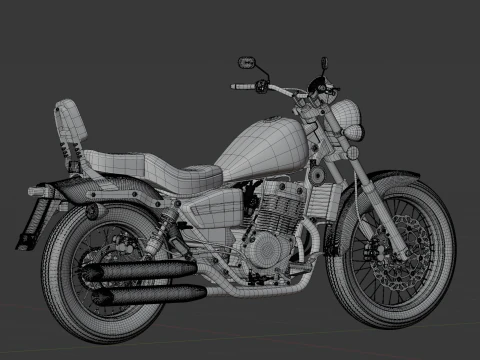 2020 - Benelli Pantagonian Eagle 250 3D Model