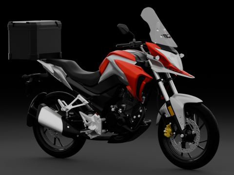 Wuyang Honda CB190X Tour 3D Модель
