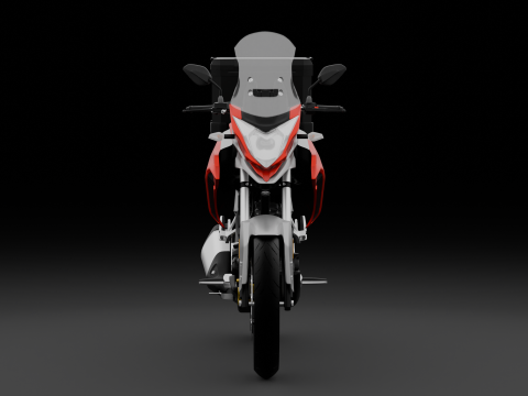 Wuyang Honda CB190X Tour 3D 模型