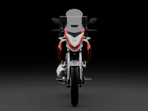 Wuyang Honda CB190X Tour 3D Model