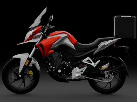 Wuyang Honda CB190X Tour 3D Model