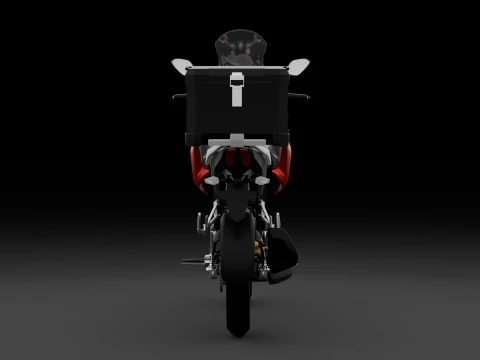 Wuyang Honda CB190X Tour 3D Model