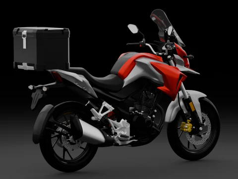 Wuyang Honda CB190X Tour 3D Model