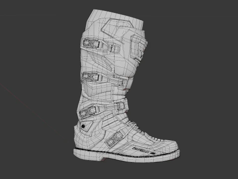 Gaerne SG22 Shoe 3D Model