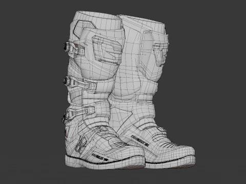 Gaerne SG22 Shoe 3D Model