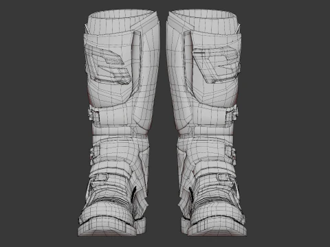 Gaerne SG22 Shoe 3D Model