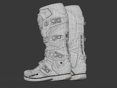 Gaerne SG22 Shoe 3D Model