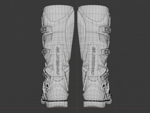 Gaerne SG22 Shoe 3D Model