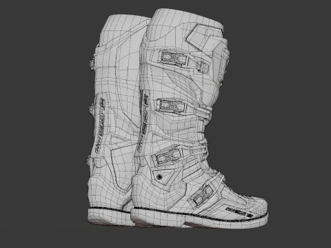 Gaerne SG22 Shoe 3D Model